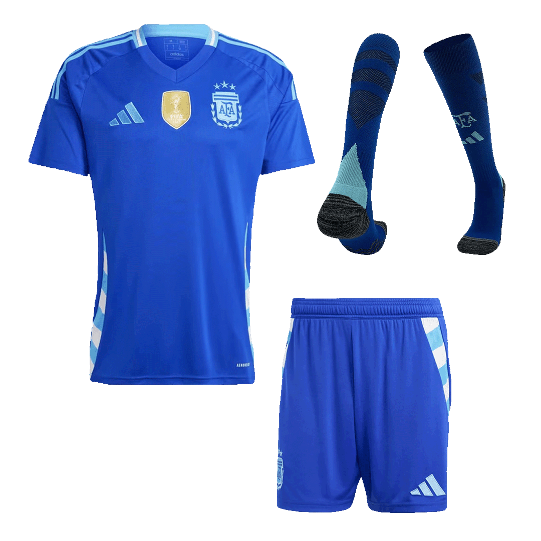 Maillot extérieur Argentine 2024 (maillot, short, chaussettes)