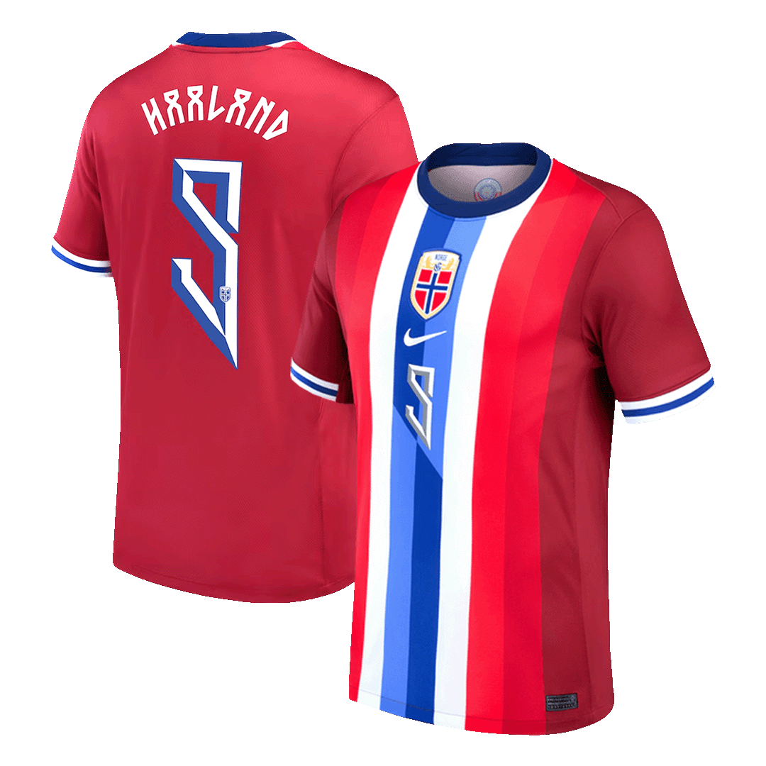 Maillot Norvège HAALAND #9 Domicile 2024
