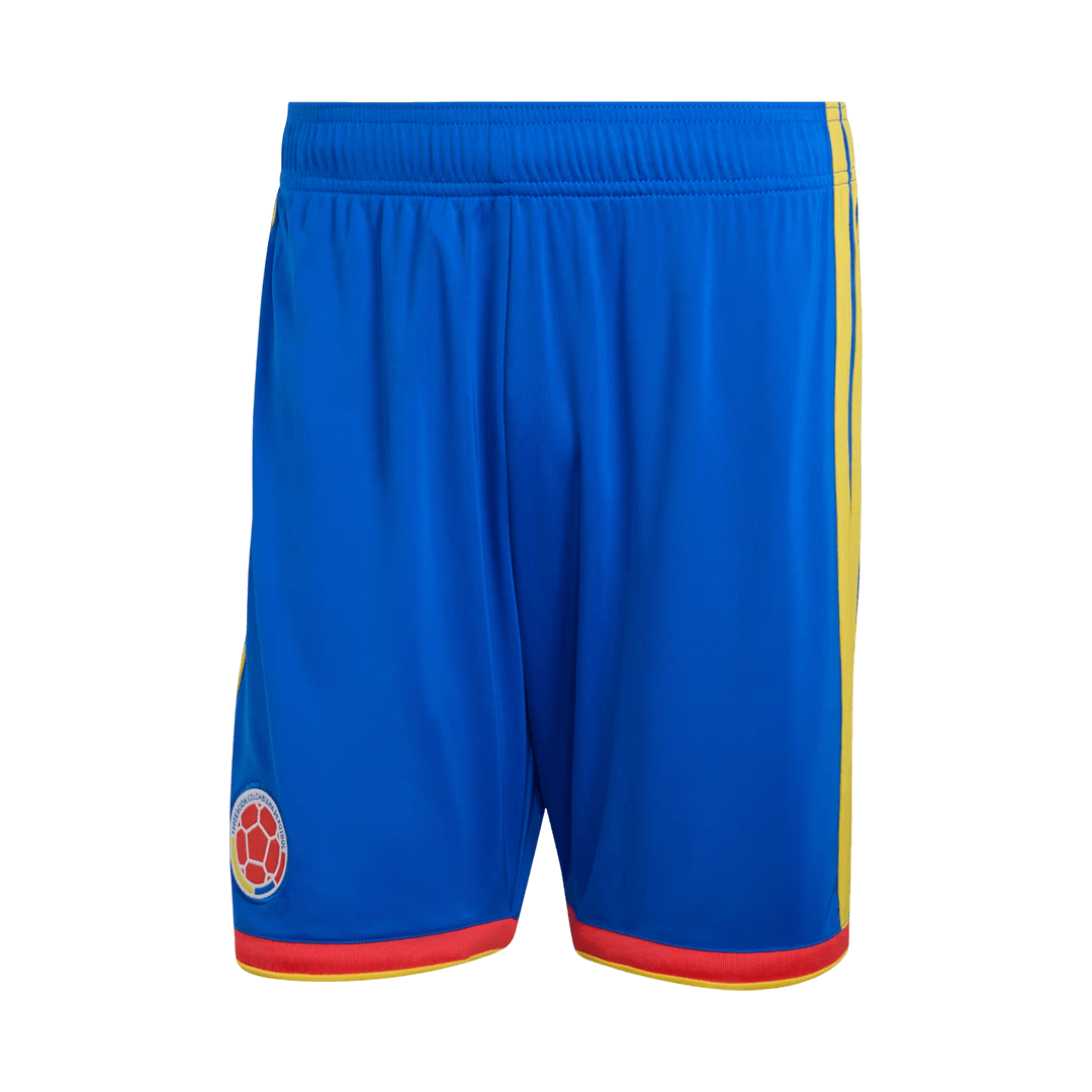 Colombia Home Soccer Shorts World Cup 2026 Blue