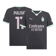 AC Milan PULISIC #11 Third Away Soccer Jersey 2024/25