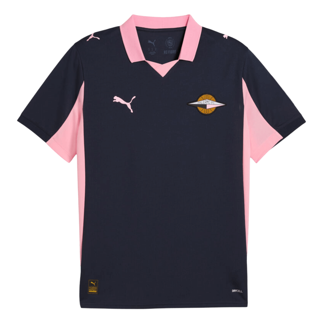 Palermo Away Soccer Jersey 25/26 Black