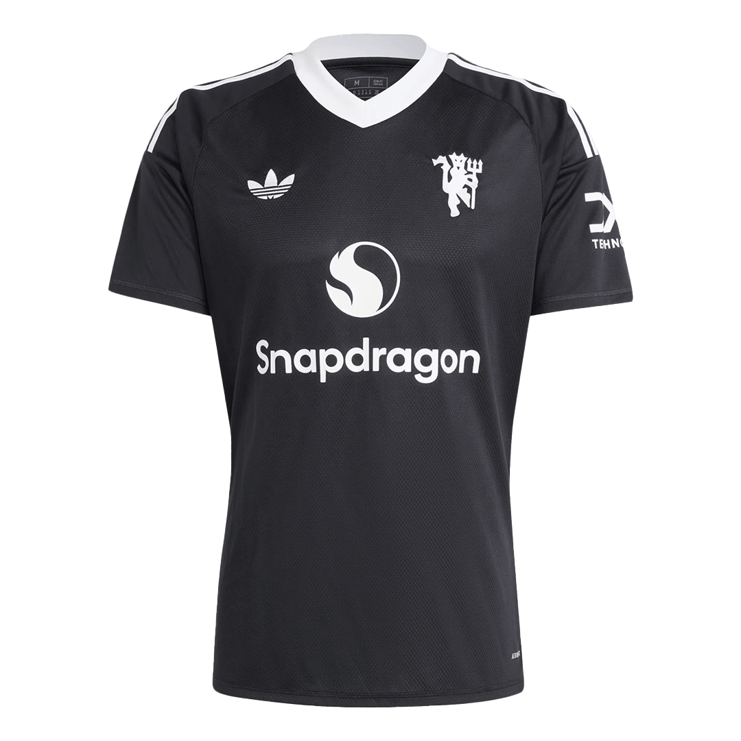 Manchester United Third Away Goalkeeper Soccer Jersey 2024/25 - Black