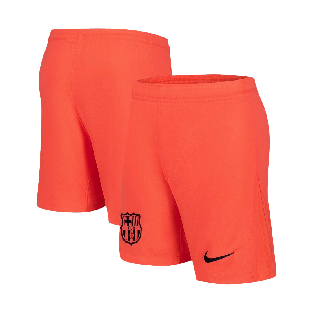 Barcelona Third Away Shorts 25/26 Orange
