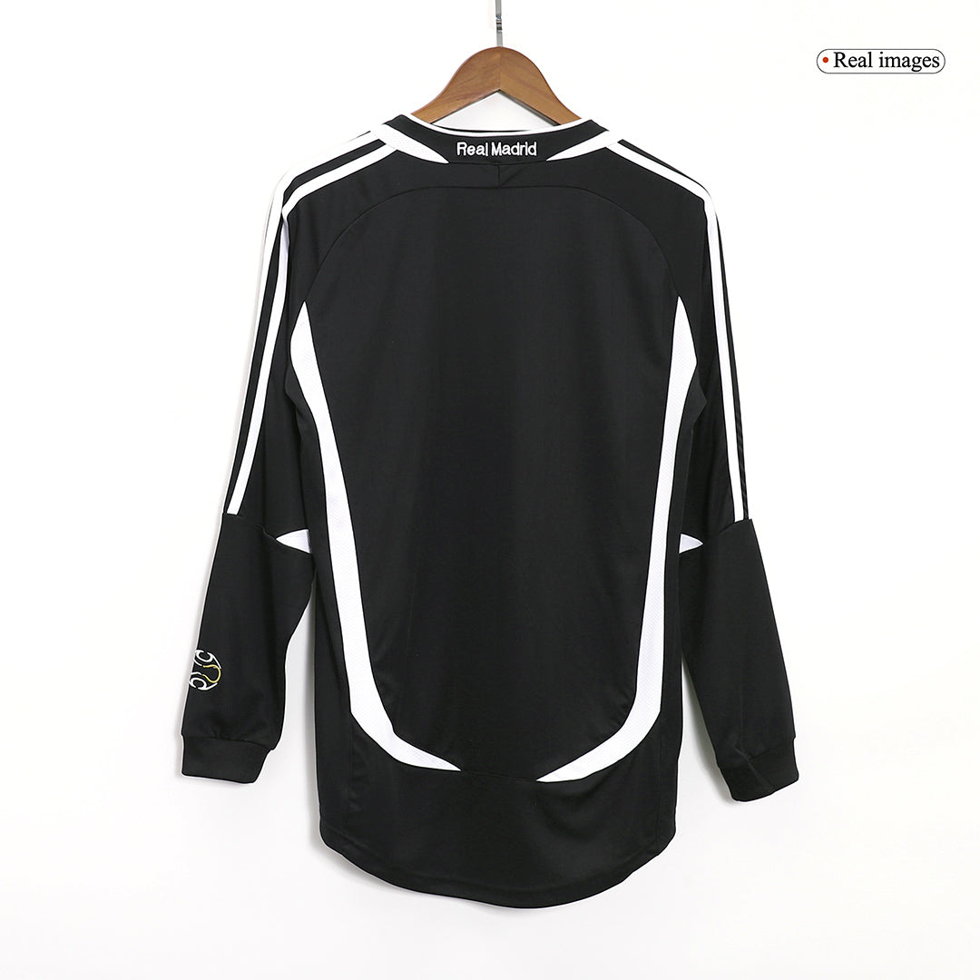 Maillot extérieur rétro Real Madrid 2006/07 - Manches longues 