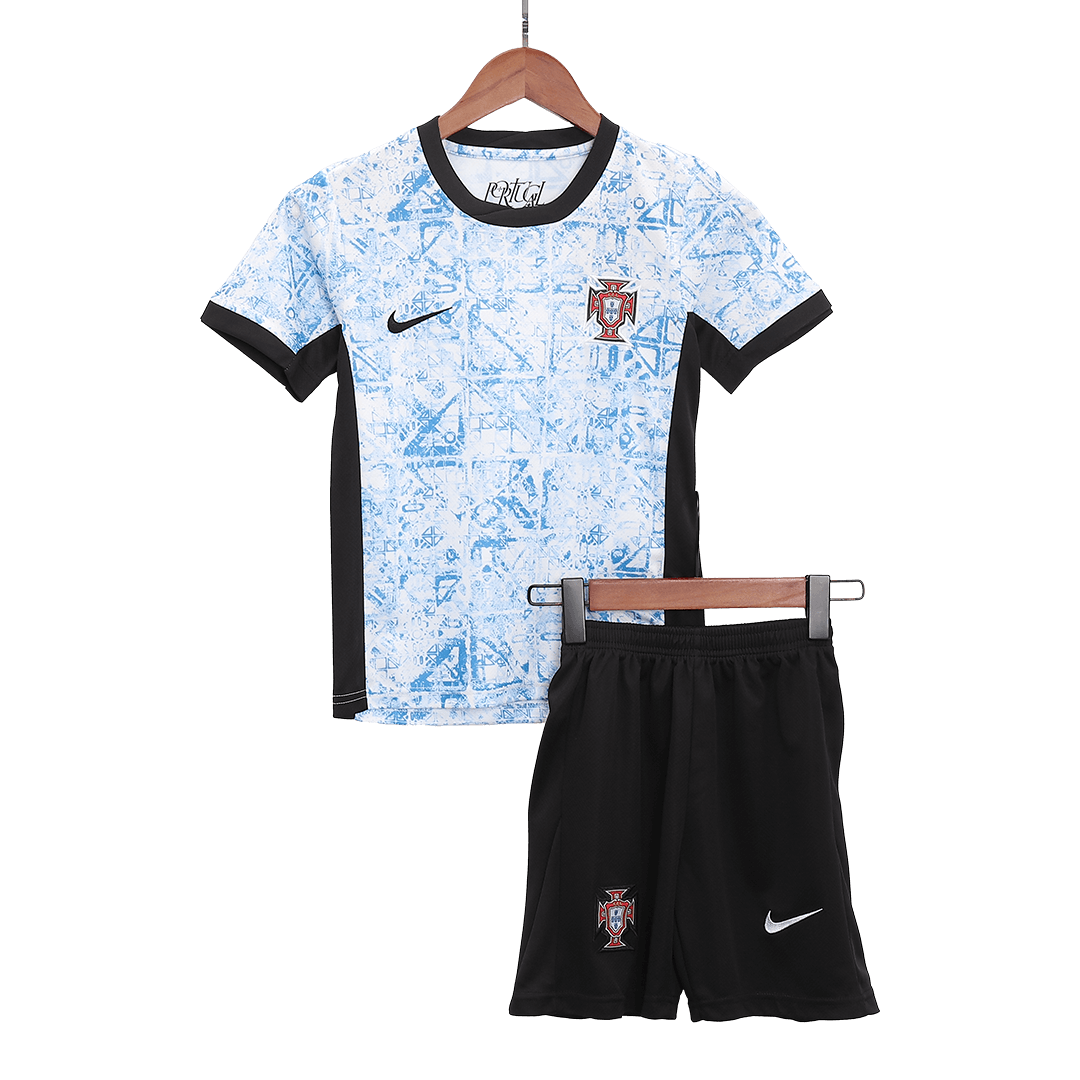 Maillot extérieur Portugal EURO 2024 pour enfant (maillot, short, chaussettes)