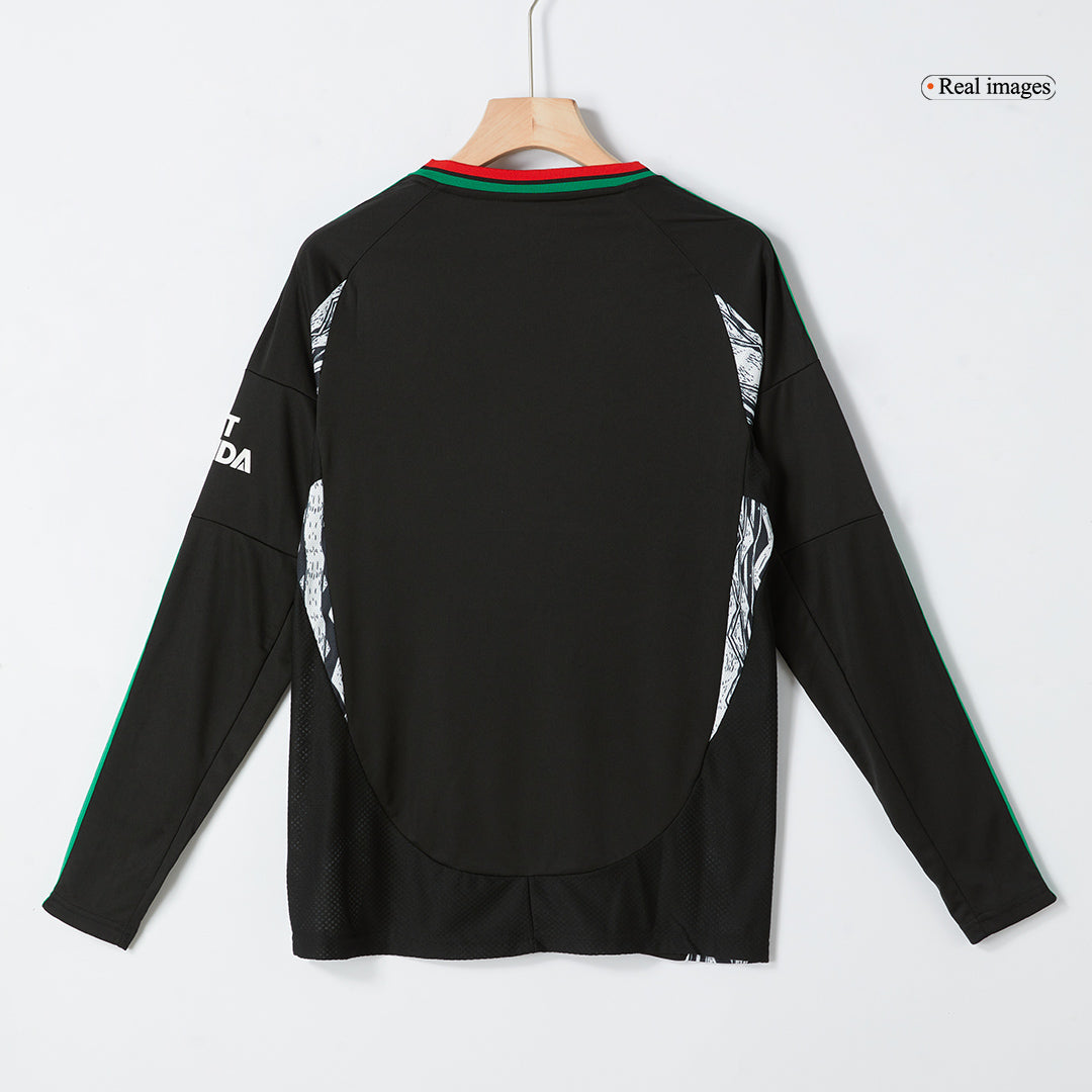 Arsenal Long Sleeve Away Soccer Jersey 2024/25