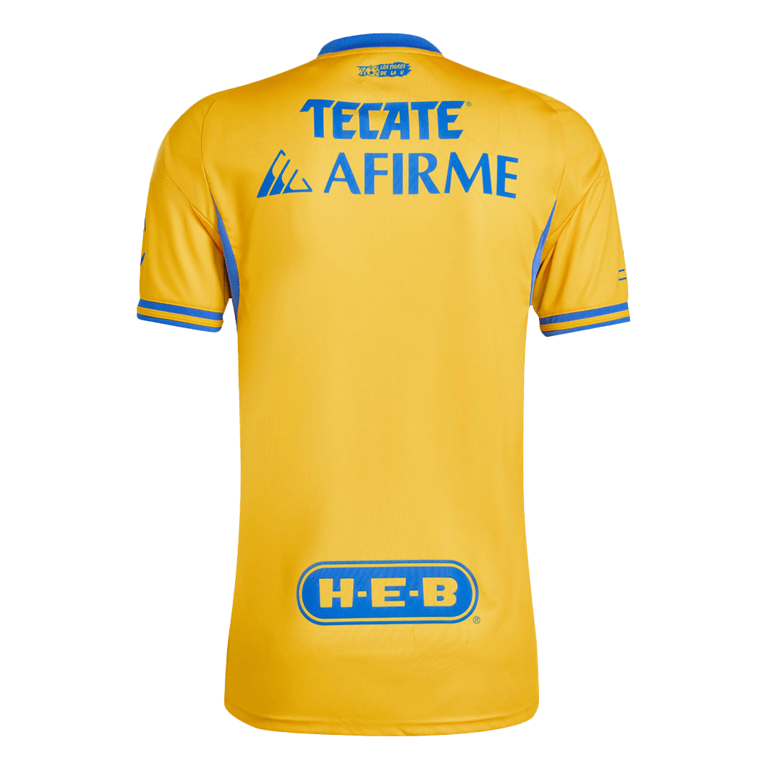 Tigres UANL Home Soccer Jersey 25/26 Yellow