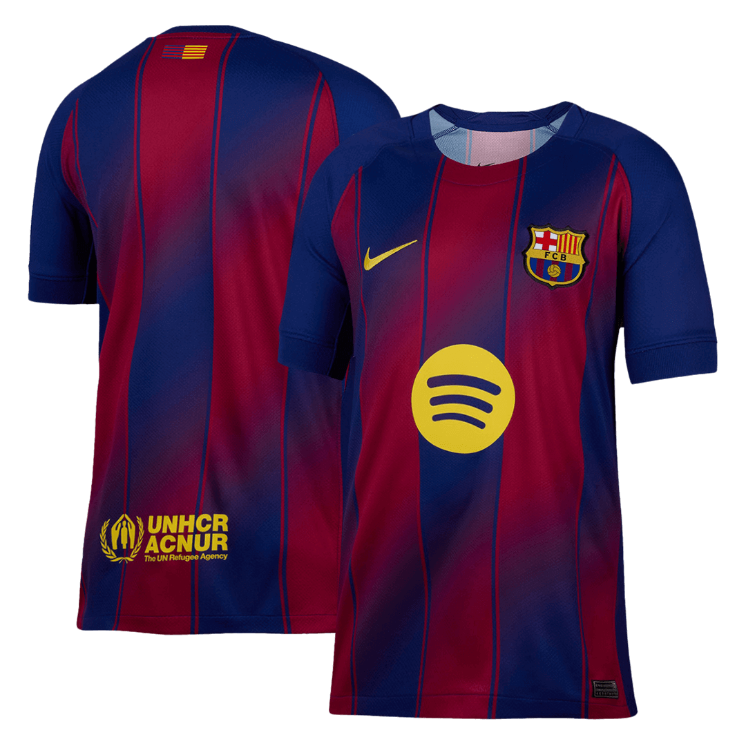 Barcelona Home Soccer Jersey 2025/26 Red&Blue