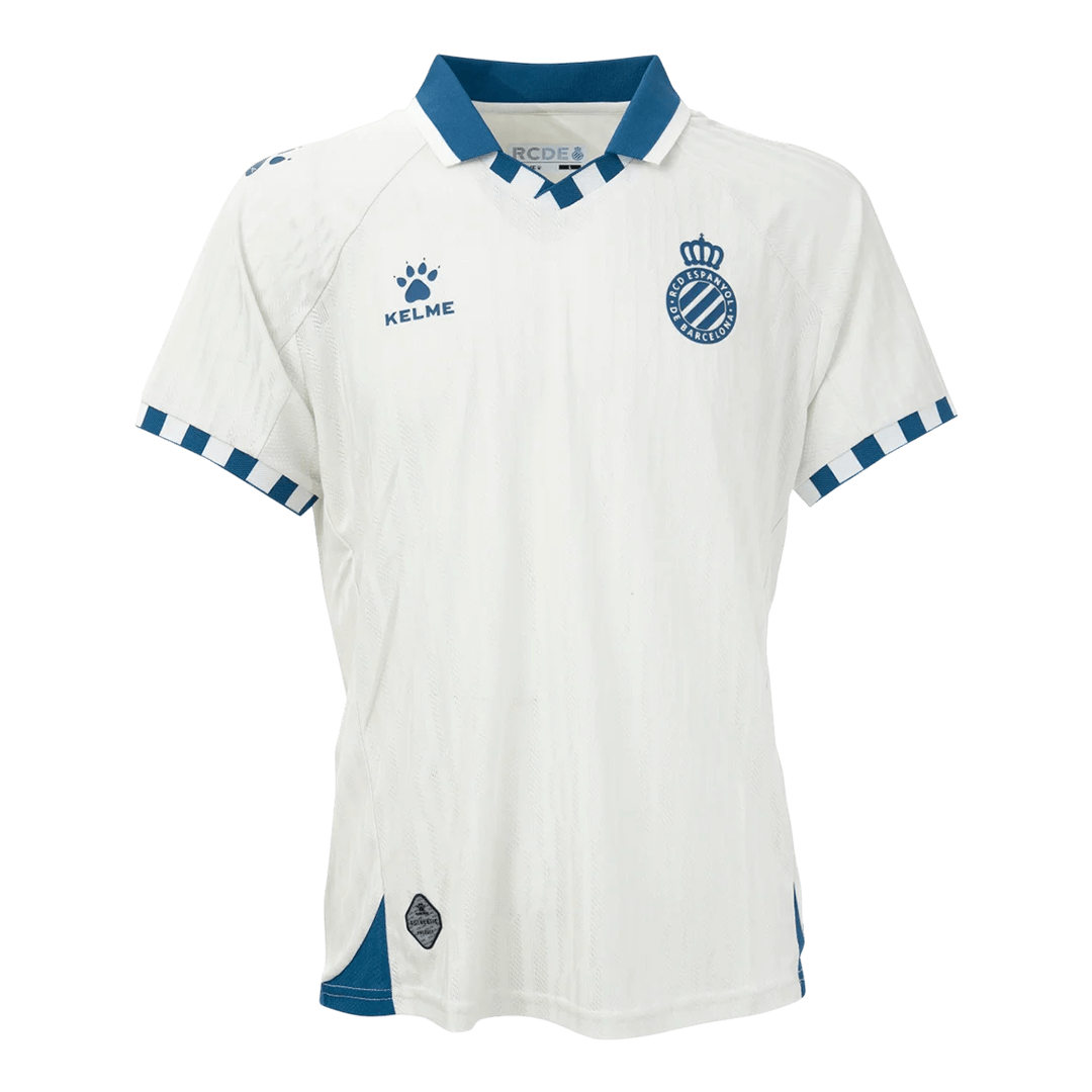 RCD Espanyol Away Soccer Jersey 25/26 White