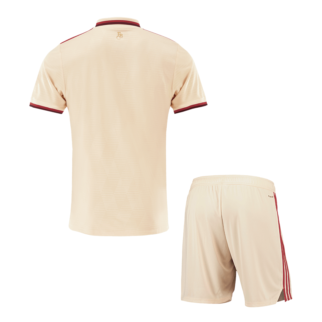 Bayern München Auswärts-Fußballtrikot 2024/25 (Trikot + Shorts) – UCL