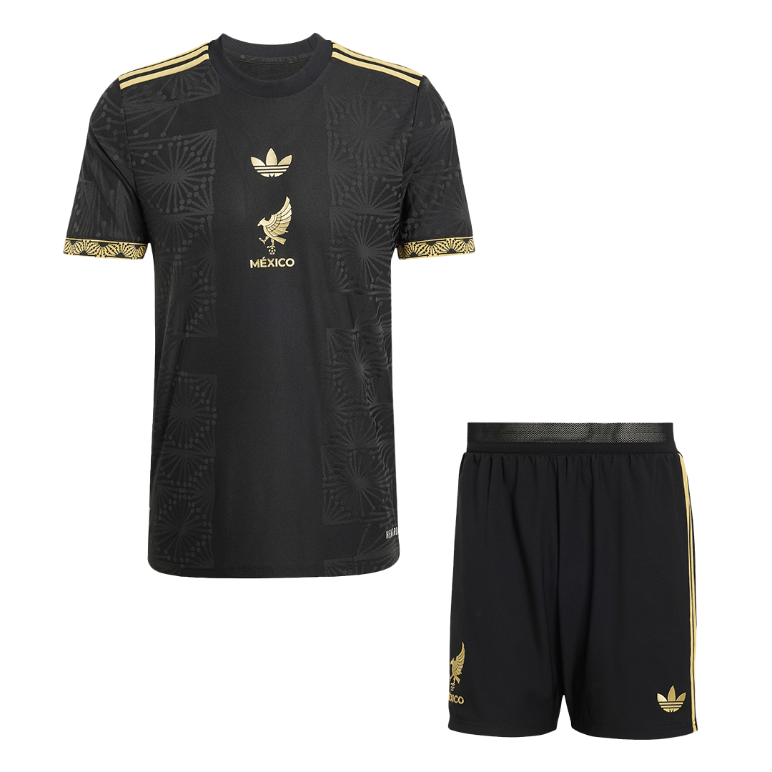 Mexiko Drittes Auswärts-Fußballtrikot-Set Authentic 2025 (Trikot + Shorts)