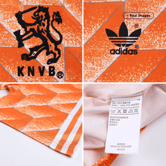 Netherlands Home Soccer Jersey Retro 1988