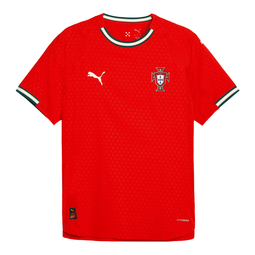 Portugal Home Soccer Jersey Authentic 2025