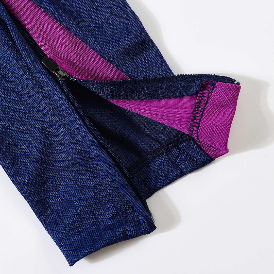 Barcelona Zipper Sweatshirt Kit(Top+Pants) 25/26 Navy