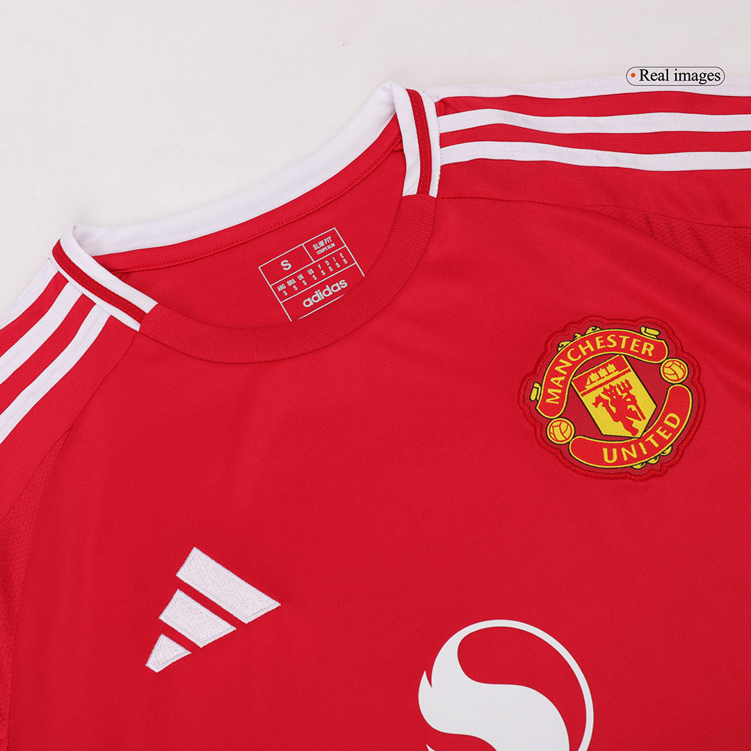 Maillot domicile manches longues Manchester United 2024/25