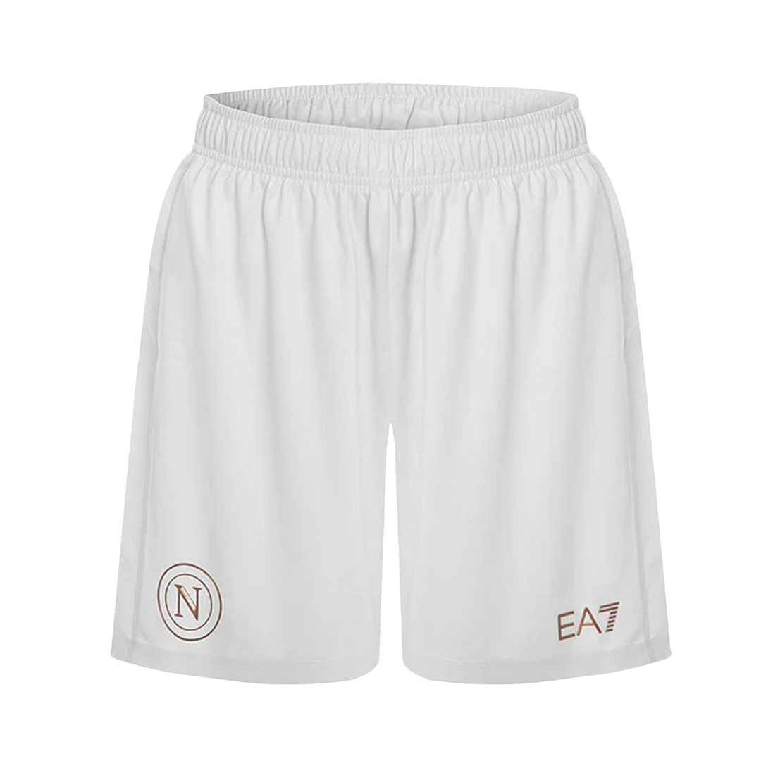 Napoli Away Shorts 25/26 White