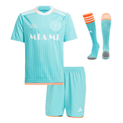 Inter Miami CF Third Away Soccer Jersey Kit 2024 Kids(Jersey+Shorts+Socks)
