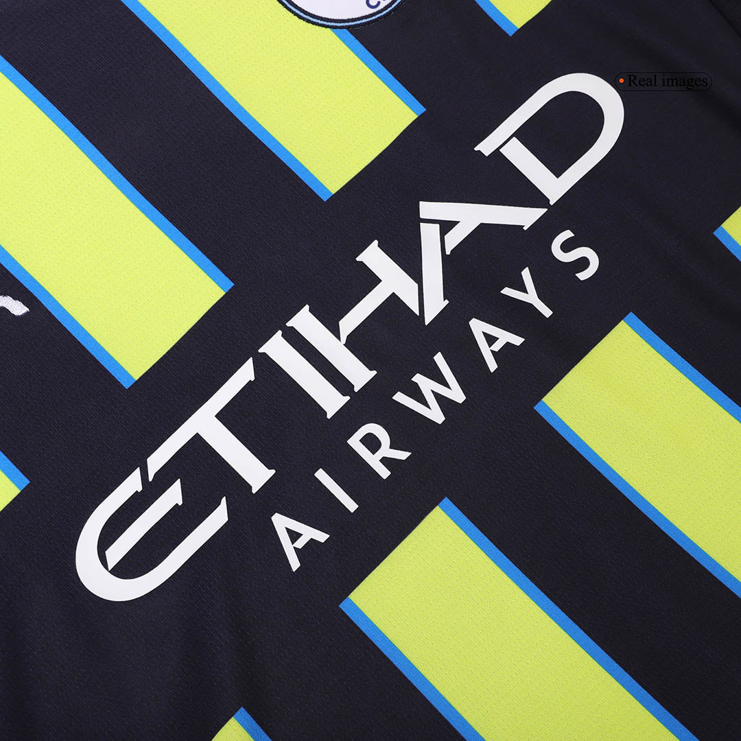 Maillot de football extérieur Manchester City GÜNDOĞAN #19 2024/25