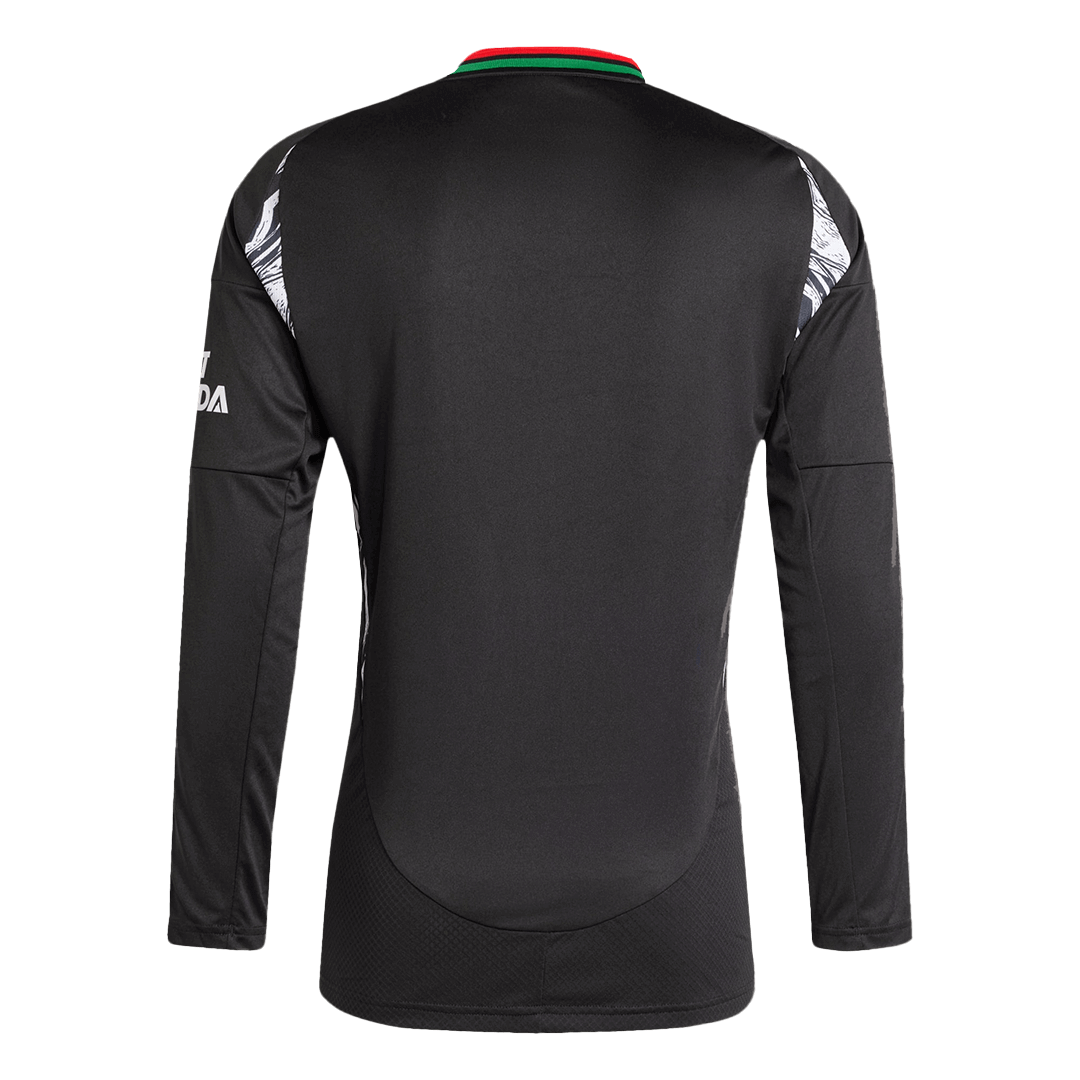 Arsenal Long Sleeve Away Soccer Jersey 2024/25