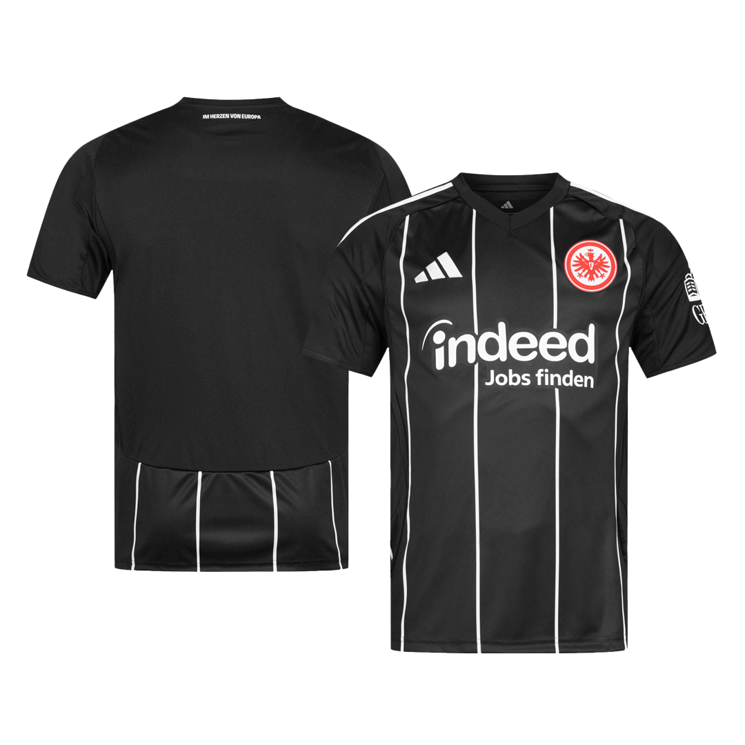 Eintracht Frankfurt Europe Soccer Jersey 25/26 Black