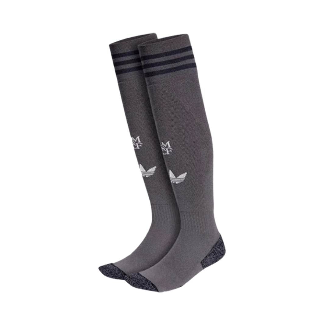 Real Madrid Third Away Soccer Socks 2024/25 Kid