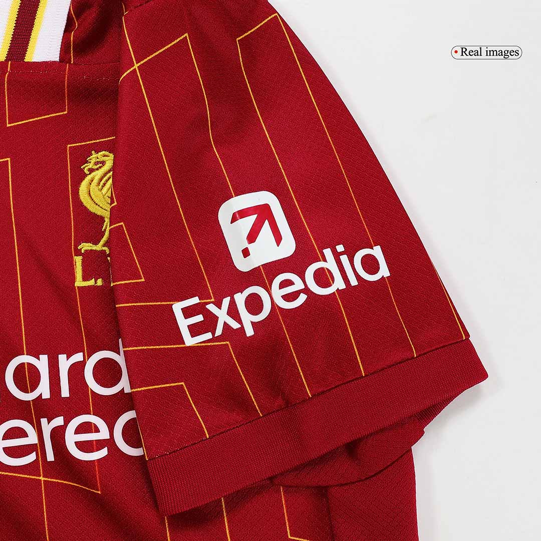 Maillot domicile Liverpool 2024/25 pour enfant (maillot + short)