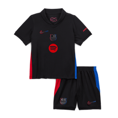 Barcelona Away Soccer Jersey Kit  Kids(Jersey+Shorts)- Spotify Logo Without Text