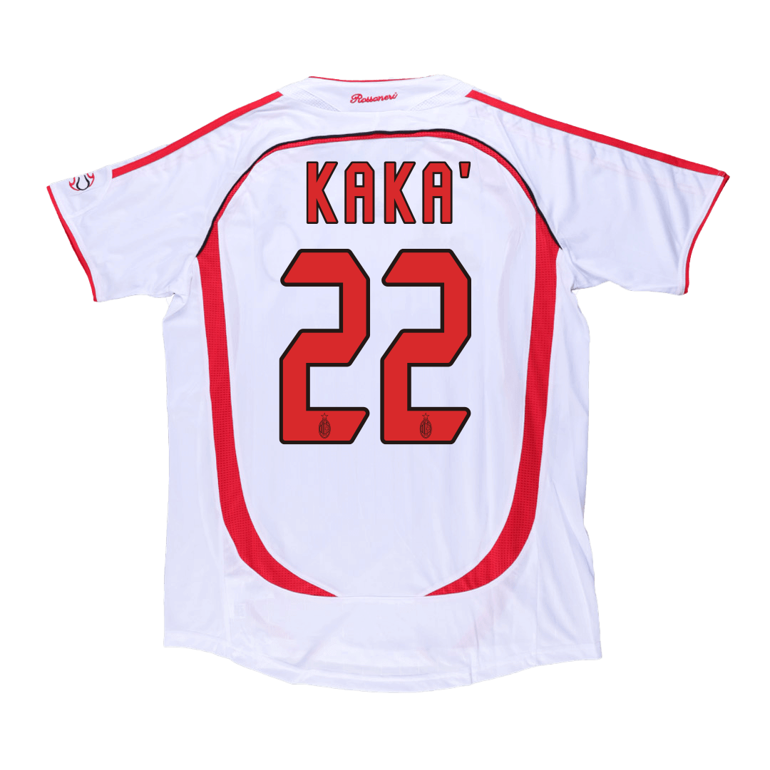 Maillot extérieur rétro AC Milan KAKA' #22 2006/07-UCL