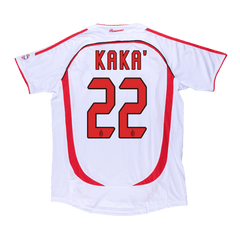 Maillot extérieur rétro AC Milan KAKA' #22 2006/07-UCL
