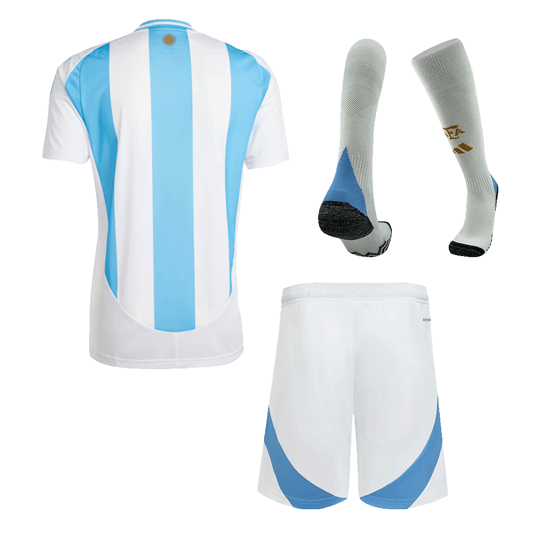 Maillot domicile Argentine 2024 (maillot + short + chaussettes)