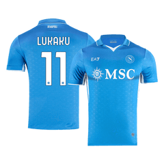 Napoli LUKAKU #11 Home Soccer Jersey Authentic 2024/25