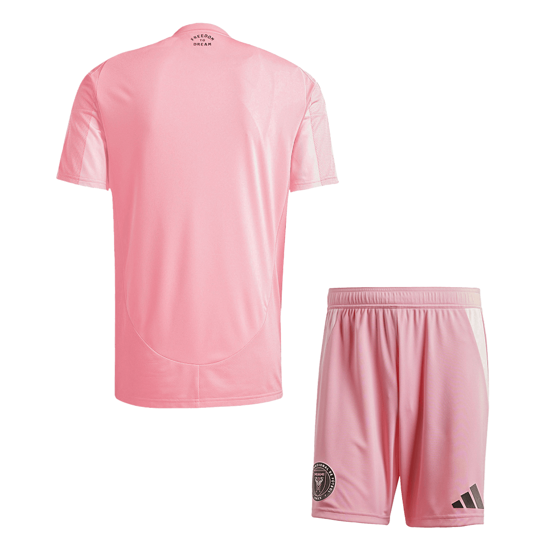 Inter Miami CF Heim-Fußballtrikot-Set 2025 (Trikot + Shorts)
