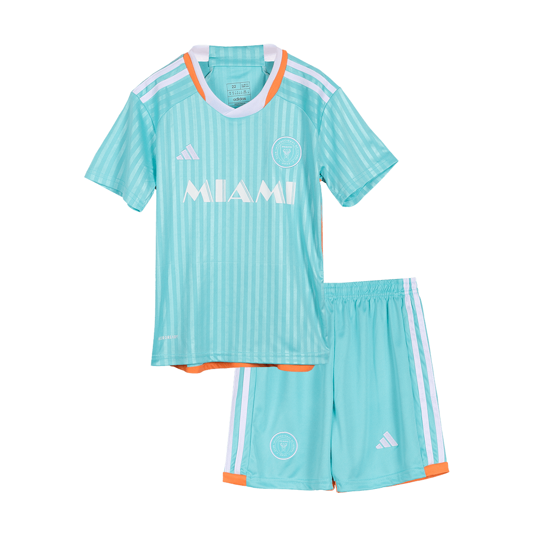 Inter Miami CF Third Away Jersey Kit 2024 Kids(Jersey+Shorts)