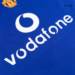 Retro 05/06 Manchester United Away Soccer Jersey Blue