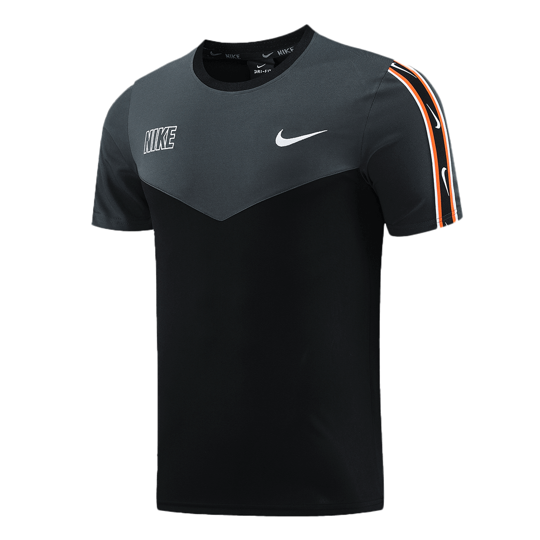 NK-ND03 Anpassbares Team-Trikot-Set (Shirt + Short) Schwarz &amp; Grau