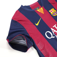Barcelona SUÁREZ #9 Home Soccer Jersey Retro 2014/15