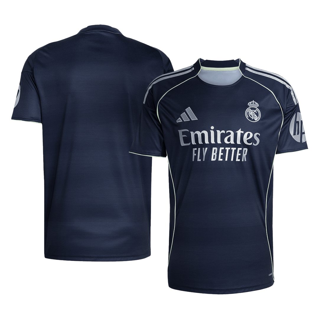 Real Madrid Away Soccer Jersey 2025/26 Navy