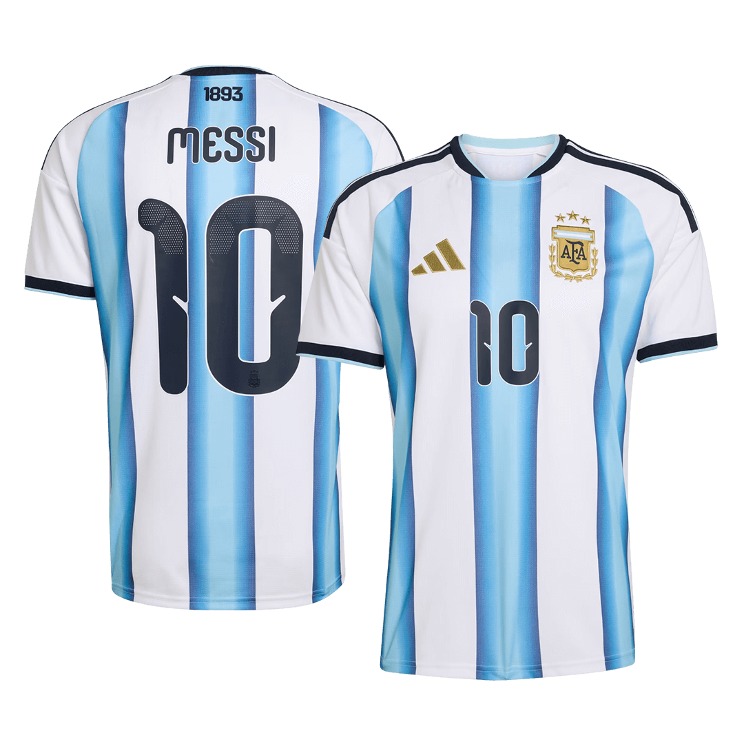 MESSI #10 Argentina Home Soccer Jersey World Cup 2026 Blue&White