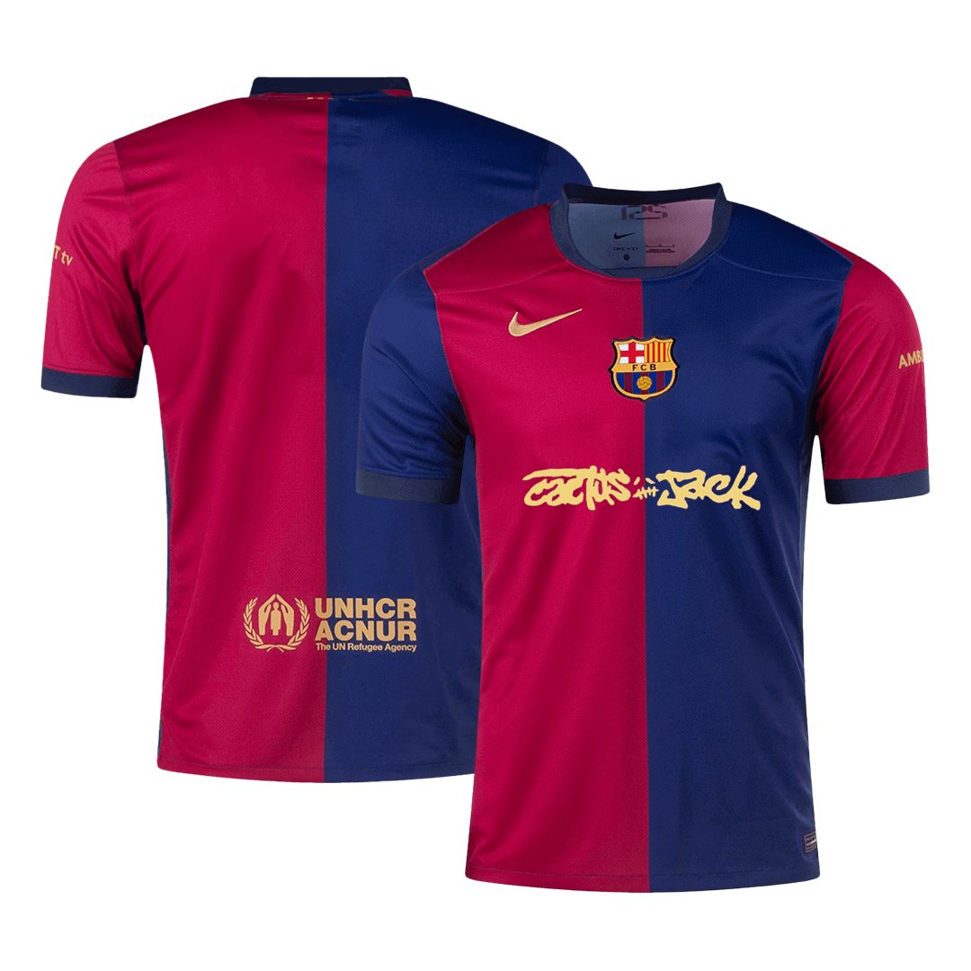 Barcelona Home Jersey 2024/25 X Travis Scott