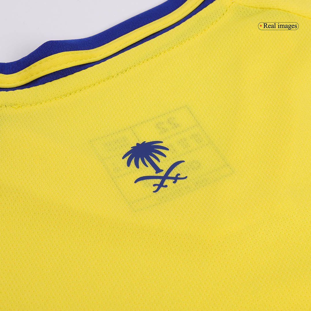 Al Nassr RONALDO #7 Home Soccer Jersey Kit 2024/25 Kids(Jersey+Shorts+Socks) - ACL