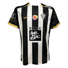 Angers SCO Home Soccer Jersey 25/26 Black&White