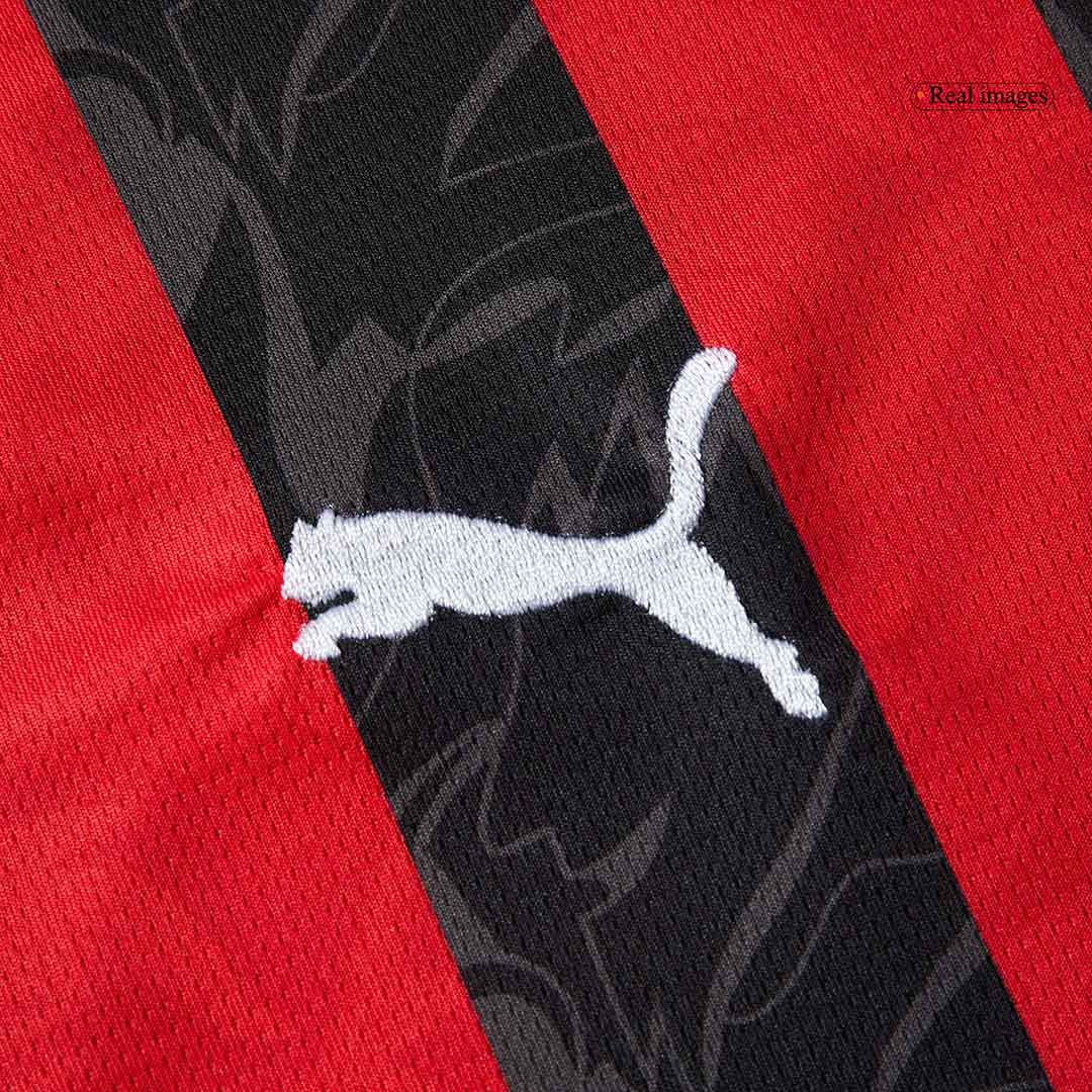 Maillot domicile AC Milan 2025/26 rouge et noir