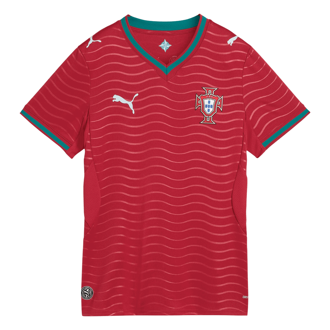 Women's Portugal Home Soccer Jersey World Cup 2026 Red