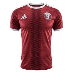 Player Version Qatar Home Soccer Jersey World Cup 2026 Red