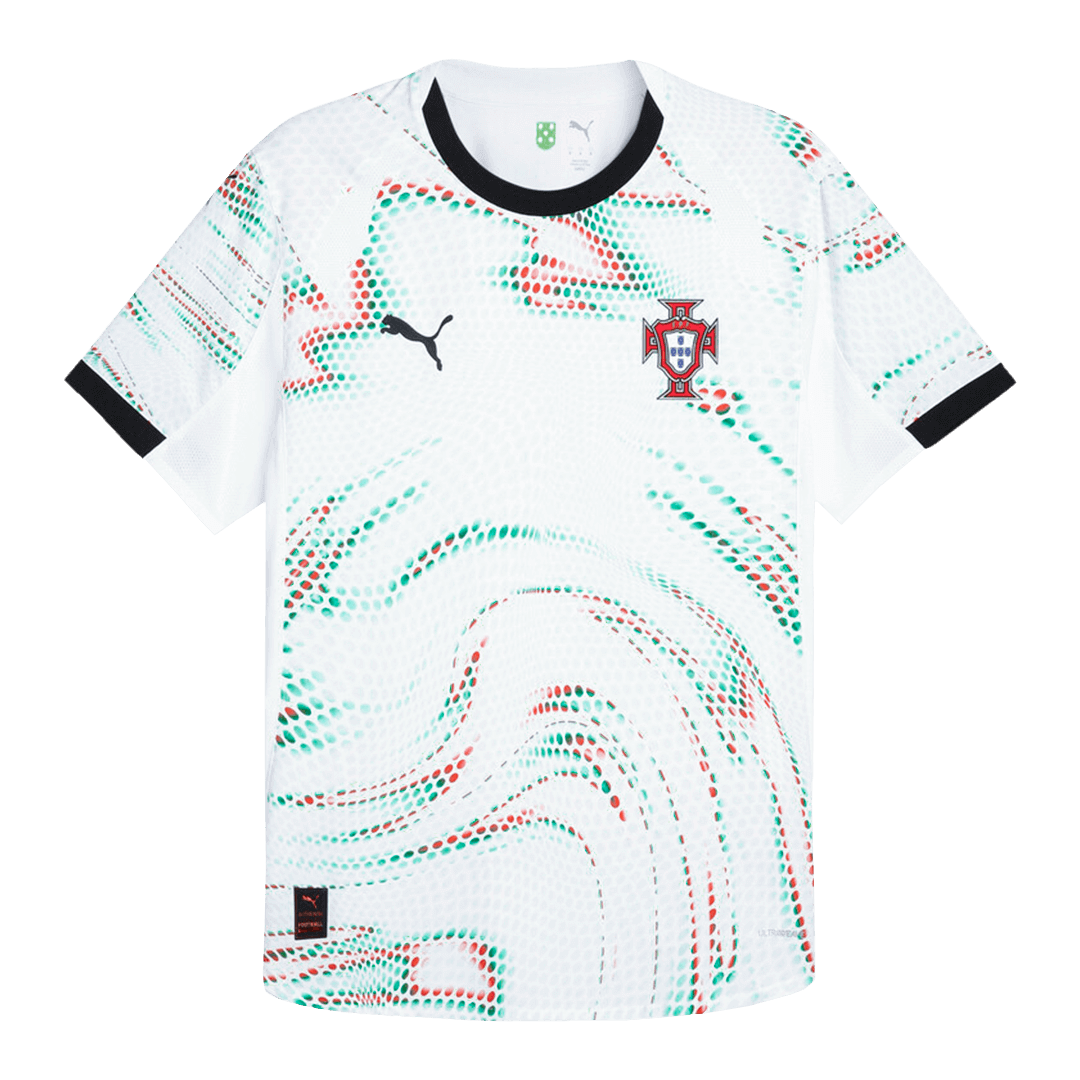 Portugal Away Soccer Jersey Authentic 2025