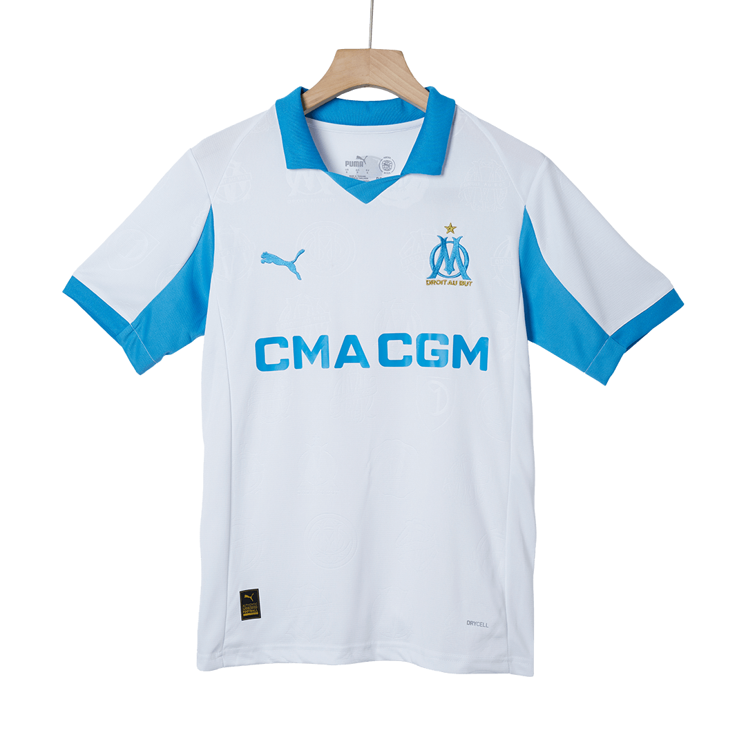 RABIOT #25 Marseille Home Soccer Jersey 25/26 White