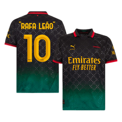 Maillot de football AC Milan "RAFA LEÃO" #10 Quatrième extérieur 2024/25
