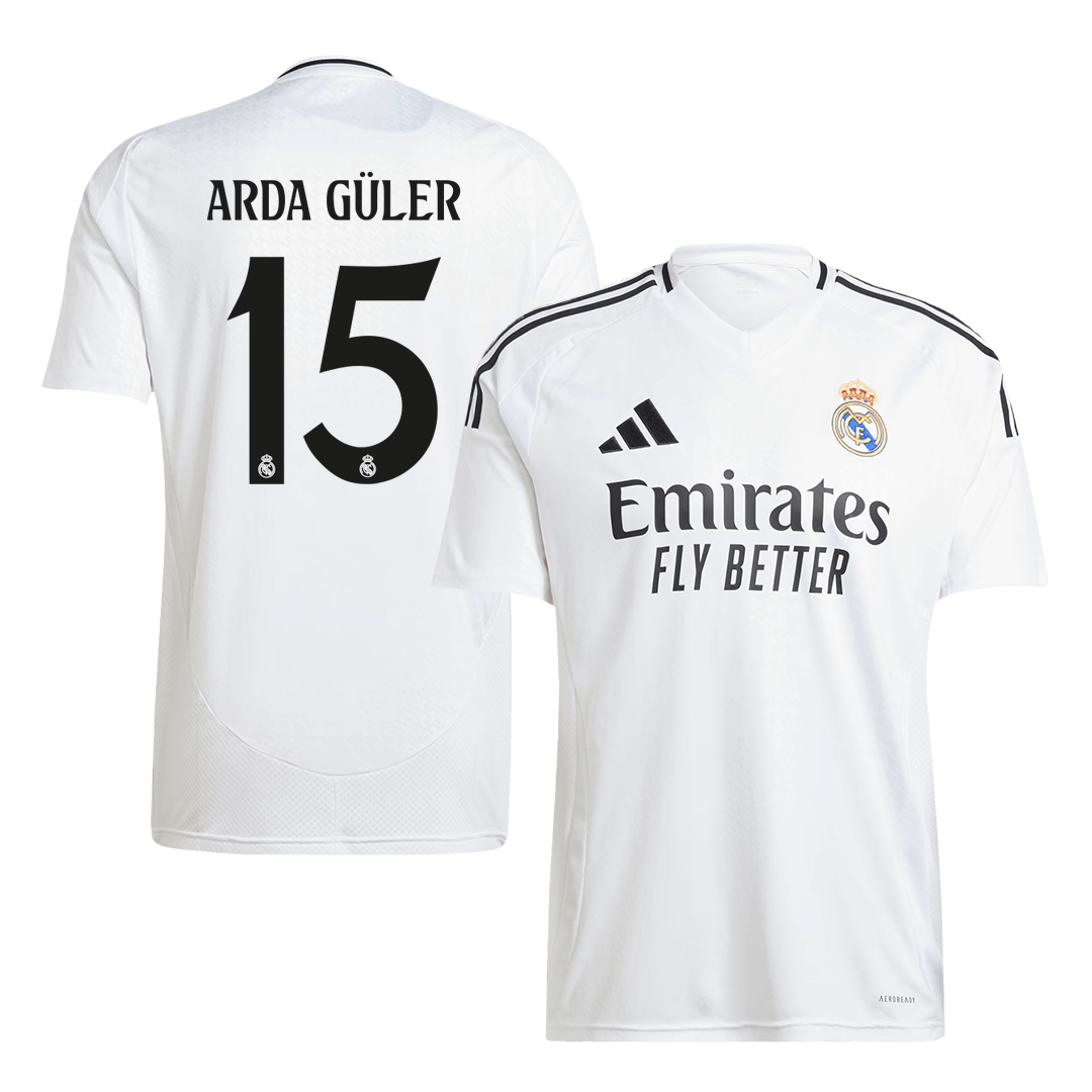 Real Madrid ARDA GÜLER #15 Home Jersey
