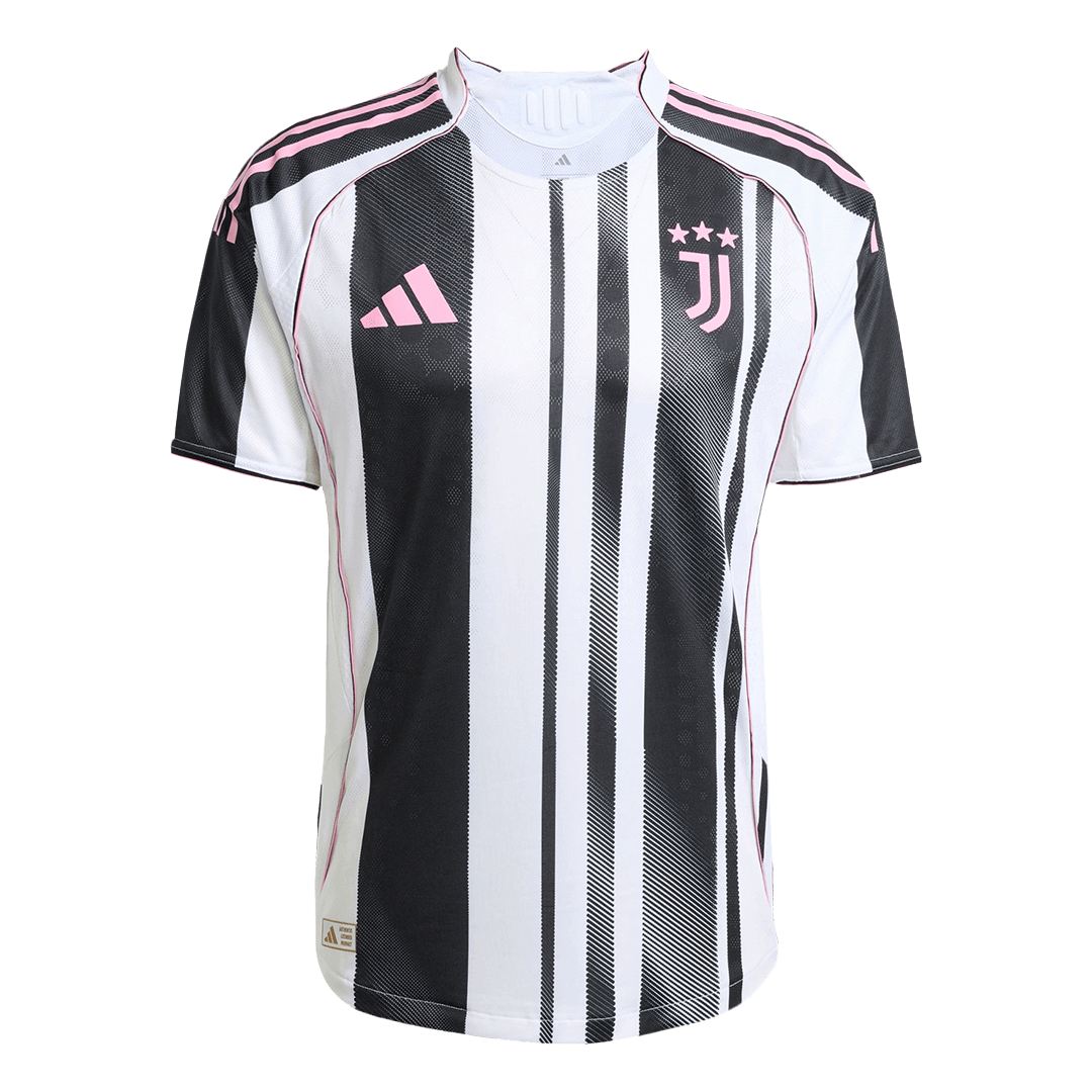 Authentic Juventus Home Soccer Jersey 2025/26 Black&White