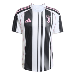 Authentic Juventus Home Soccer Jersey 2025/26 Black&White